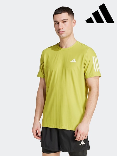 adidas Green Dark Own the Run T-Shirt (F14352) | R$ 275