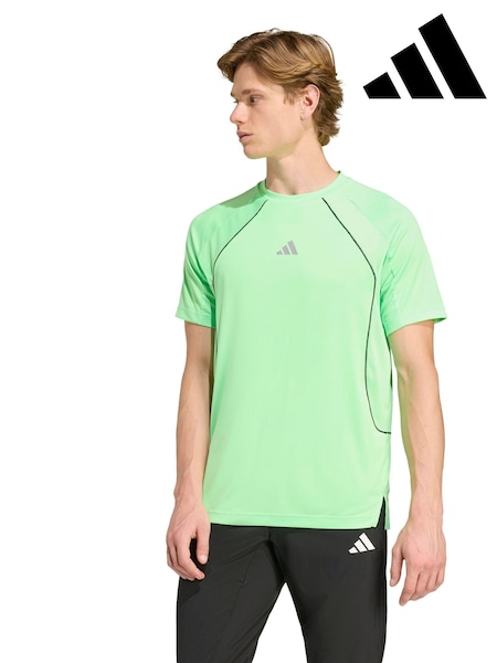 أخضر - adidas Tech Apparel Climacool T-Shirt (F14376) | ‏192 د.إ.‏
