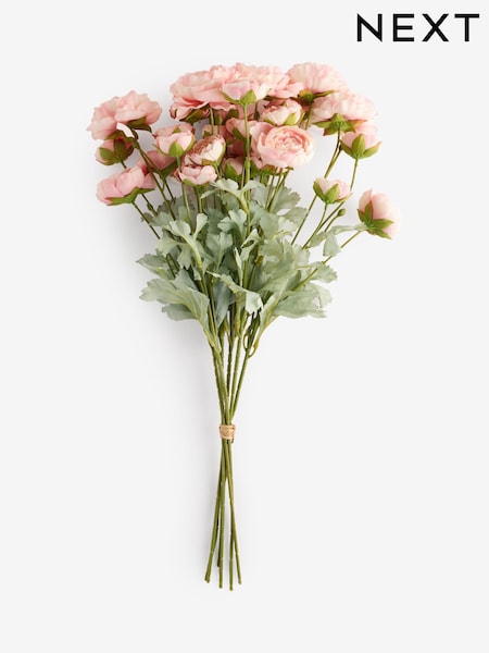 Pink Artificial Ranunculus (2 Stems) (F14571) | €18