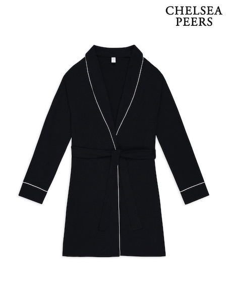 Musta - Chelsea Peers TENCEL ™ Modal Aamutakki (F14756) | €79