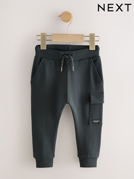 Charcoal Grey Skinny Utility Joggers (3mths-7yrs) (F14778) | €10 - €13