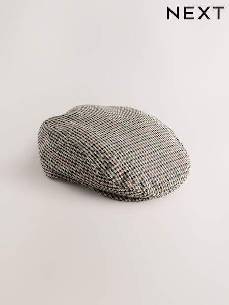 Brown Heritage Checked Baby Flat Cap (0mths-2yrs) (F14832) | €11