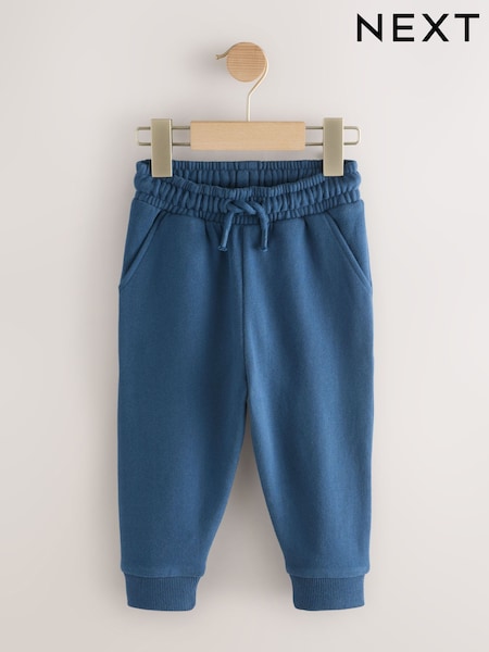 Blue Slim Fit Soft Touch Jersey Joggers (3mths-7yrs) (F14845) | 40 QAR - 49 QAR