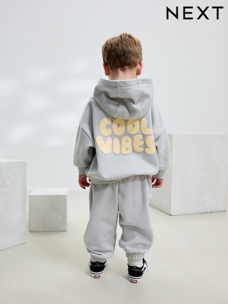 Azul claro - Printed Hoodie and Joggers Set (3mths-7yrs) (F14877) | 21 € - 26 €