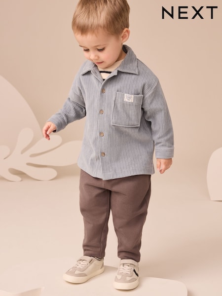 Blue Cord - T-Shirt And Joggers 3 Piece Set (3mths-7yrs) (F15043) | 39 € - 47 €