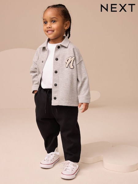 Grey T-Shirt And Joggers 3 Piece Set (3mths-7yrs) (F15052) | €35 - €43