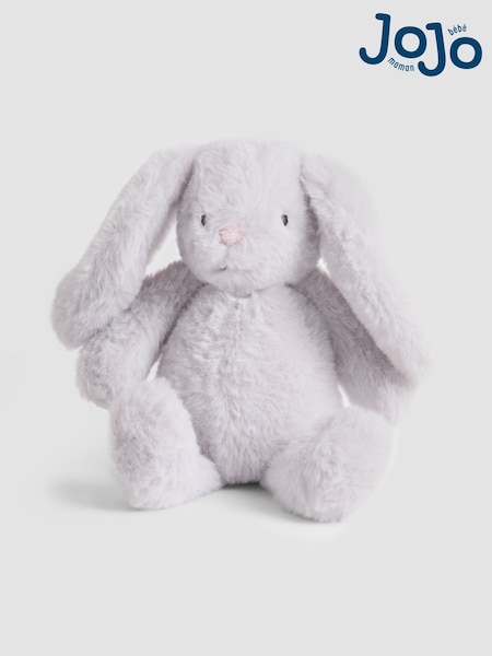 JoJo Maman Bébé Grey Mabel Bunny Soft Toy Small (F15102) | €16