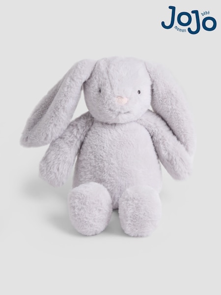 JoJo Maman Bébé Grey Mabel Bunny Soft Toy Medium (F15103) | €26