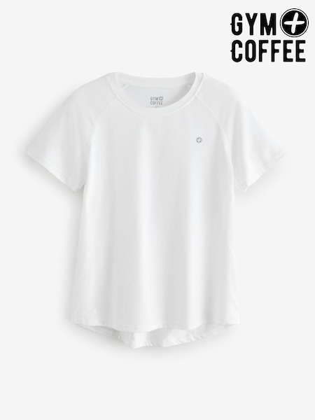 Weiß - Gym + Coffee Relentless Womens T-Shirt (F15584) | 47 €
