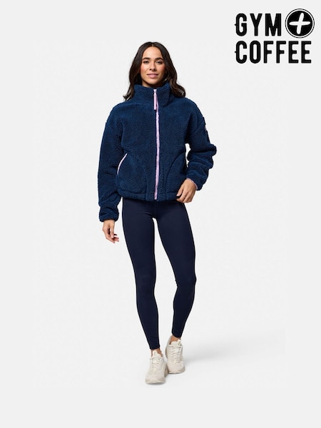 Gym + Coffee Industry High Collar Jacket (F15590) | ‏402‏₪