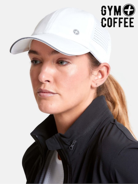 Gym + Coffee White Mesh Cap (F15591) | €31
