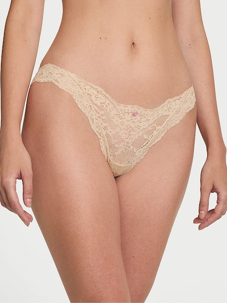 Victoria's Secret Marzipan Nude Bikini Lace Knickers (F15691) | €20.50