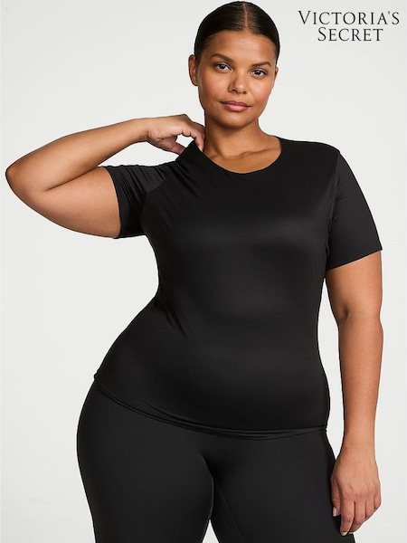 Victoria's Secret Black Short Sleeve FeatherSoft™ Innovation T-shirt (F15705) | €40