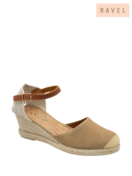 Ravel Grey Leather Shoes (F15764) | €107