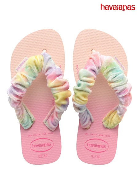Ballettrose - Fluffy sandaler for barn (F16511) | kr400