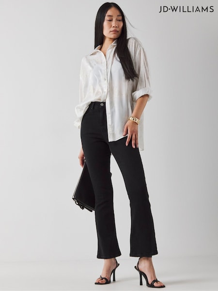 JD Williams Black Magisculpt Bootcut Jeans (F16523) | LEI 283