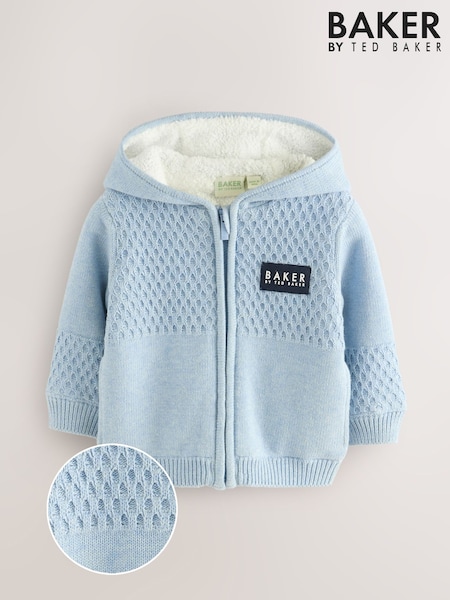 Baker by Ted Baker Blue Knitted Jacket (F16592) | € 35 - € 39