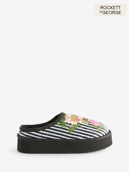 Rockett St George Flower Power Mule Slippers (F16613) | €29