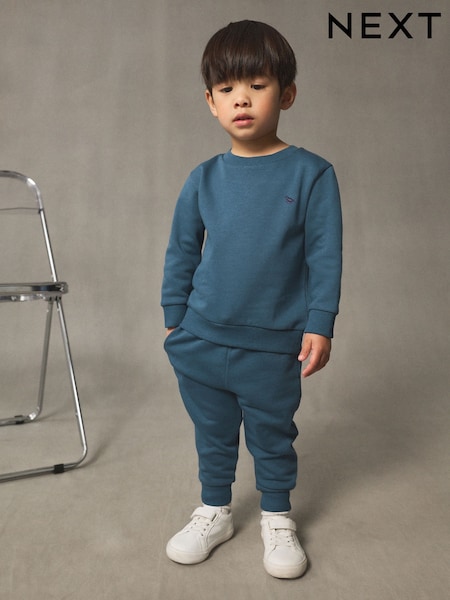 Blue Sweatshirt And Joggers Set (3mths-7yrs) (F16678) | €15 - €21