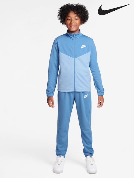 Синий - Nike Full Zip Tracksuit (F16707) | €73