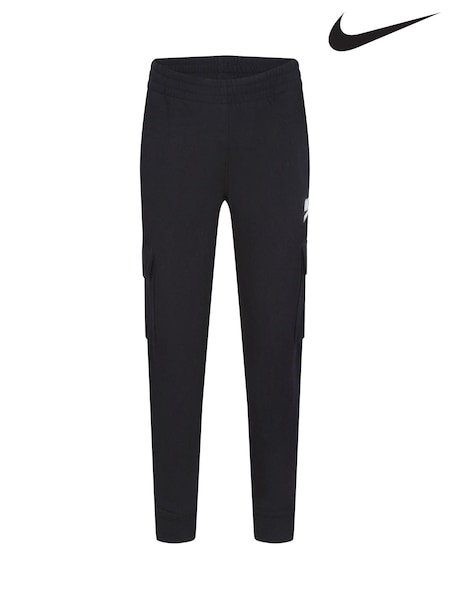 Nike Black Little Kids Club Fleece Cargo Joggers (F16758) | €33