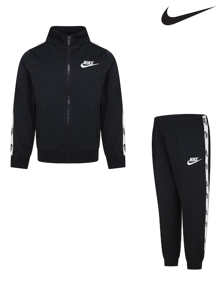 Nike Little Kids Poly Full Zip Tape Logo Tracksuit Set (F16769) | 70 €