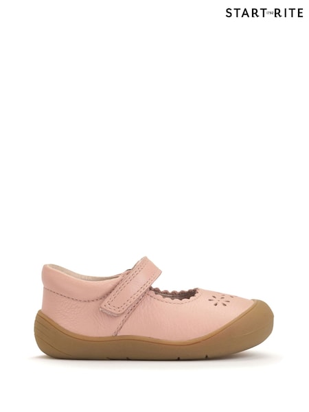 Start-Rite Eva Pink Soft Leather Mary Jane Pre-School Shoes (F16887) | ‏301 ر.س.‏