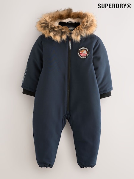 Superdry Navy Everest Snowsuit (F16936) | AED268