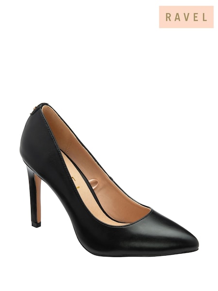Ravel Black Stiletto-Heel Court Shoes (F17024) | 322 QAR