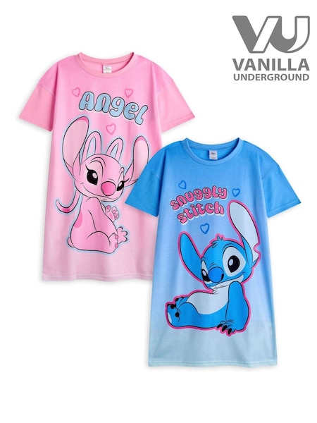 Vanilla Underground Girls Disney Stitch Night Dress 2 Pack (F17046) | 1 202 грн