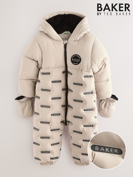 Baker by Ted Baker Shower Resistant Heatseal Snowsuit (F17100) | R$ 545 - R$ 590