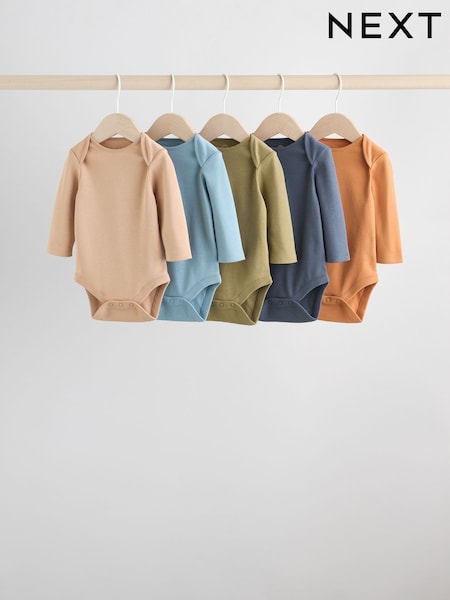 Multi Baby Bodysuits 5 Pack (F17146) | €22 - €25