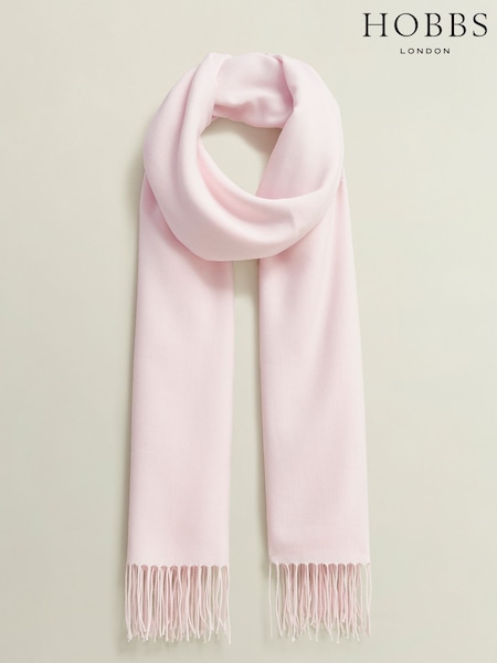 Hobbs Pink Matilda Scarf (F17188) | €62