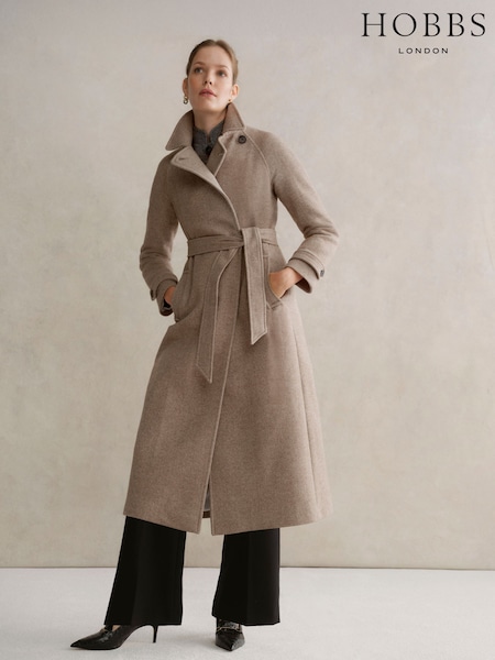 Hobbs Brown Manon Coat (F17203) | ₪1,755