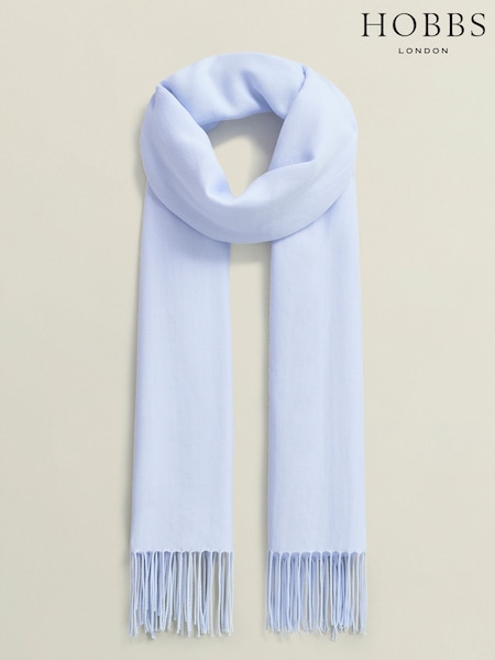 Hobbs Blue Matilda Scarf (F17205) | €62