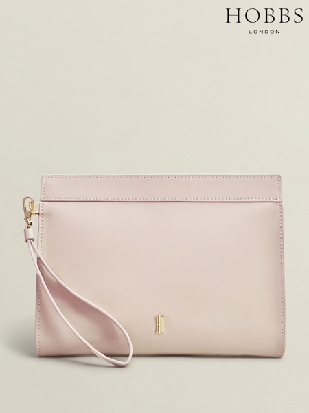 Hobbs Pink Catherine Wristlet Bag (F17213) | €95
