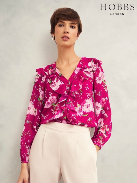 Hobbs Pink Rosana Top (F17226) | ₪498