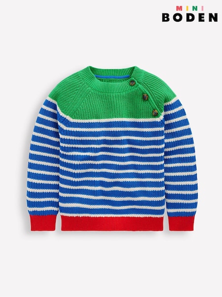 Boden Blue Everyday 100% Cotton Jumper (F17261) | 1,742 UAH - 2,103 UAH