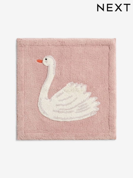 Swan Print 100% Cotton Mat (F17299) | R$ 135