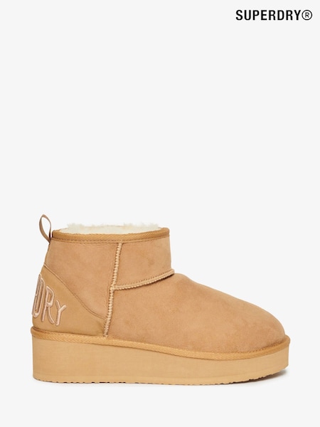 Superdry Suede Sherpa Platform Boots (F17475) | 107 €