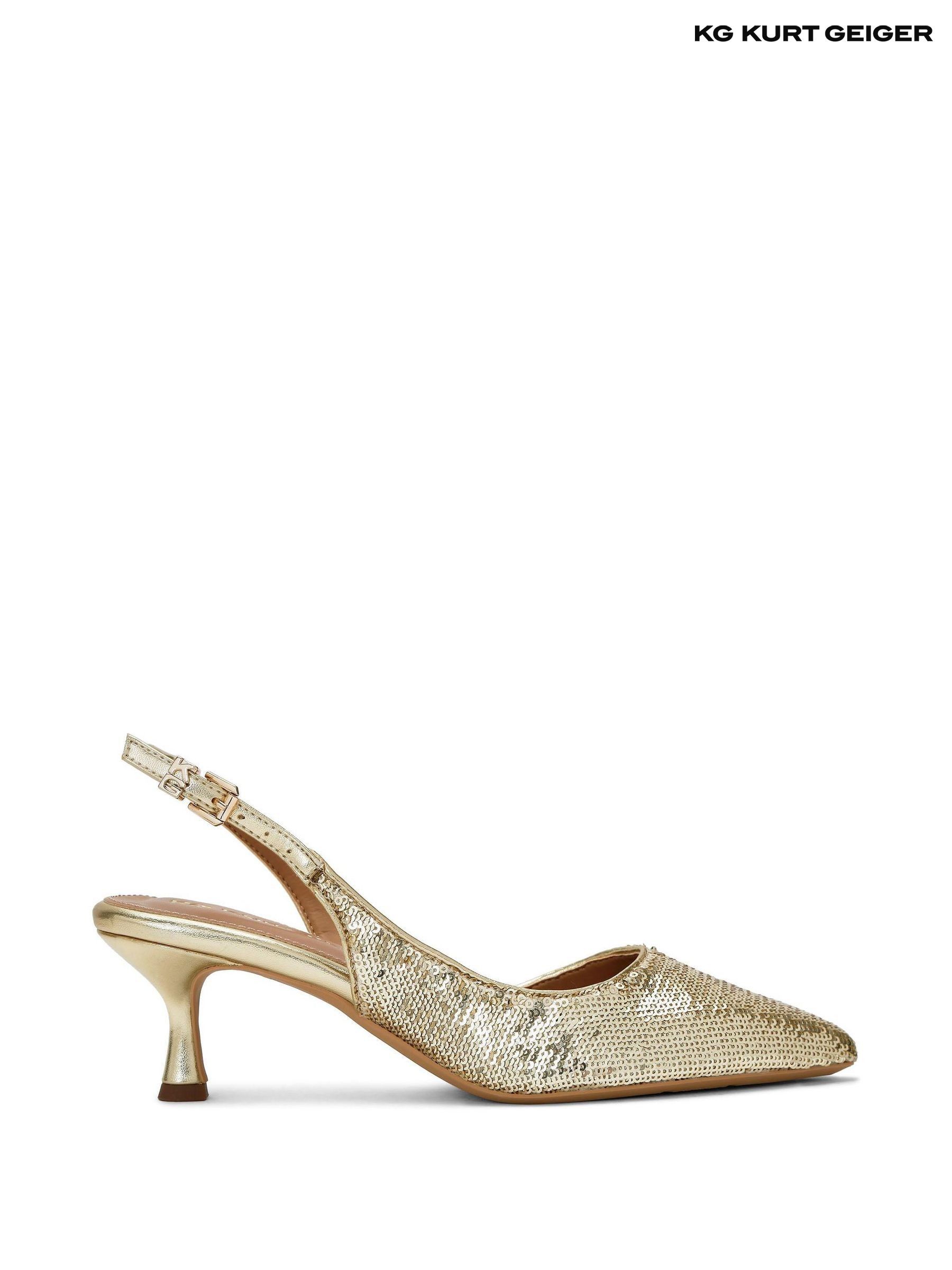 Kurt geiger gold shoes store
