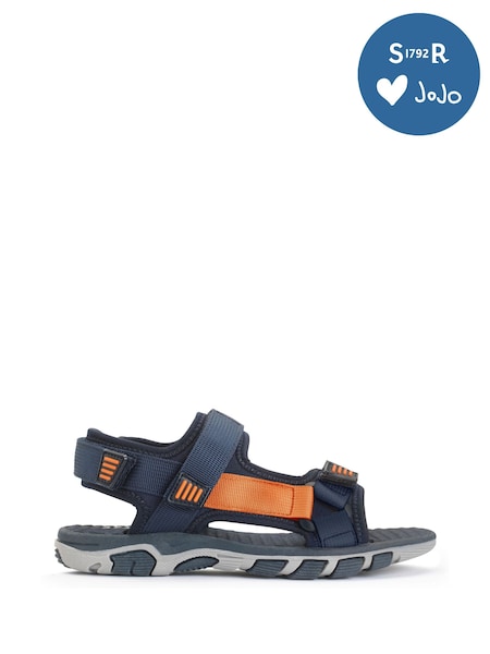 Start-Rite Trekker Kids Blue Sports Sandals (F17712) | kr428