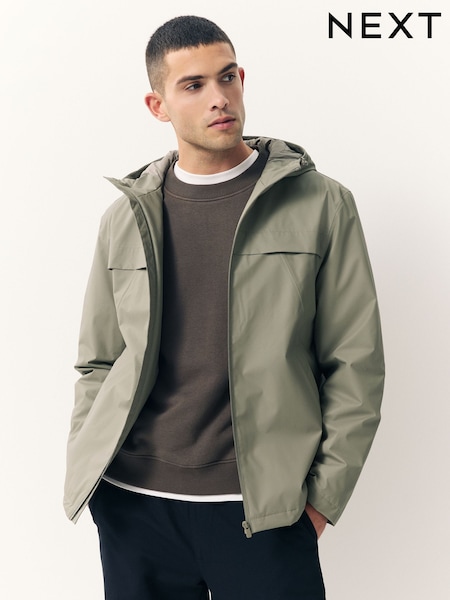 Stone Regular Length DryTech Waterproof Rain Jacket (F17795) | €75