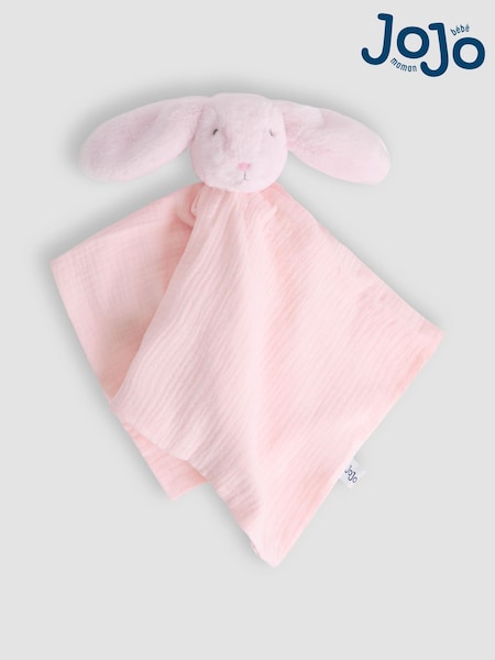JoJo Maman Bébé Bella Bunny Muslin Comforter (F18032) | €18.50