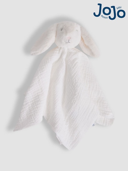 JoJo Maman Bébé Betsy Bunny Muslin Comforter (F18041) | €18.50