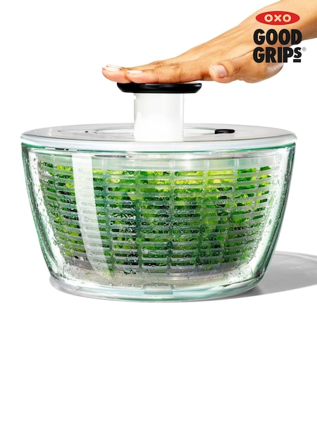 Oxo Silver Good Grips Glass Salad Spinner (F18386) | €102