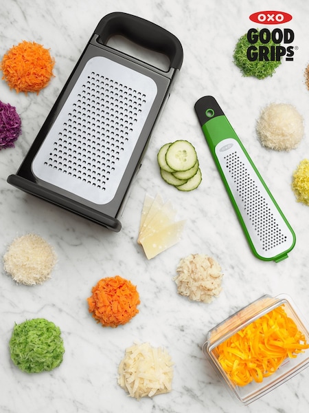 Oxo Silver Good Grips Box Grater With Removable Zester (F18395) | €61