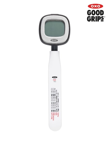 Oxo Silver Chefs Precision Digital Instant Read Thermometer (F18406) | €30