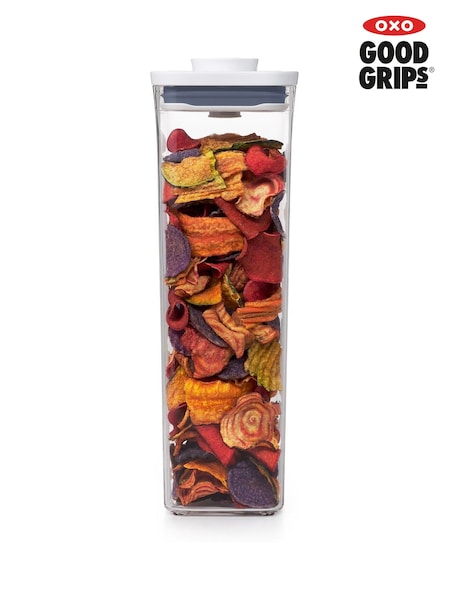 Oxo Silver POP Food Container Small Square Tall 2.3 Qt (F18421) | €22