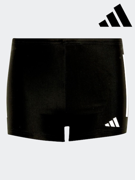 adidas Black/White 3-Stripes Swim Boxers Kids (F18511) | €26